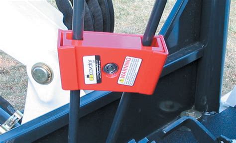 mini digger track lock|track locking system.